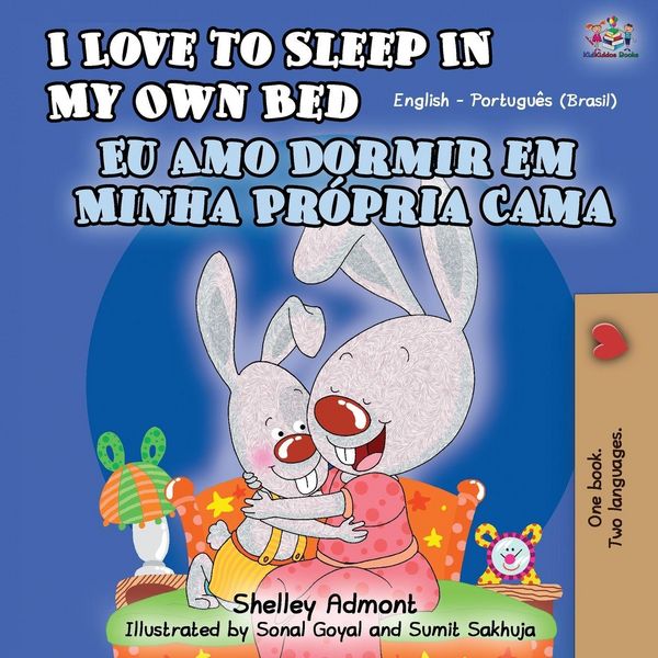 Produktbild: I Love to Sleep in My Own Bed (English Portuguese Bilingual Book - Brazilian)