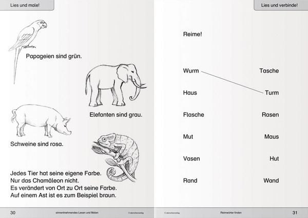Produktbild: Ich kann lesen 2 - Sch&uuml;lerarbeitsheft f&uuml;r die 1. und 2. Klasse