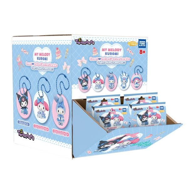 Produktbild: MY MELODYxKUROMI SWEET LOLITA FIGURINES