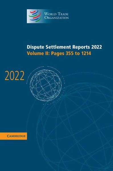 Produktbild: Dispute Settlement Reports 2022