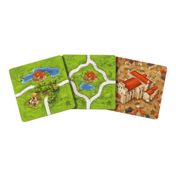 Produktbild: Hans im Gl&uuml;ck HIGD0131 - Carcassonne, Wirtsh&auml;user & Kathedralen (Auflage 2025), 1. Erweiterung