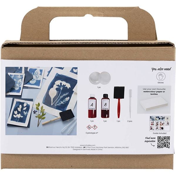 Produktbild: Creativ Company Werkzeugsatz Cyanotypie, Accessoires, Blau