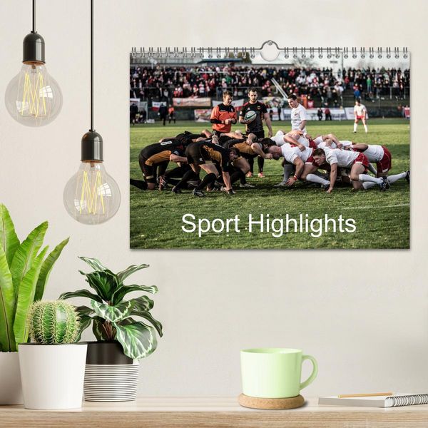 Produktbild: Sport Highlights (Wandkalender 2026 DIN A4 quer), CALVENDO Monatskalender