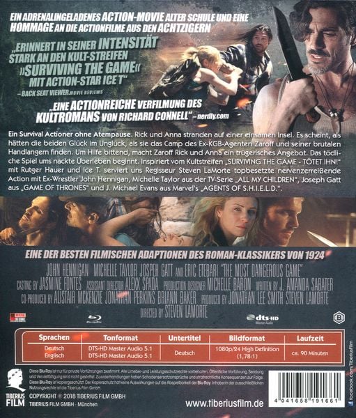 Produktbild: The Most Dangerous Game - Uncut