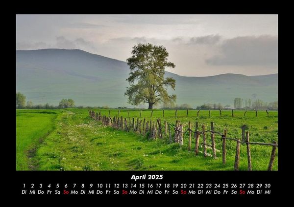 Produktbild: Blick in die Natur 2025 Fotokalender DIN A3