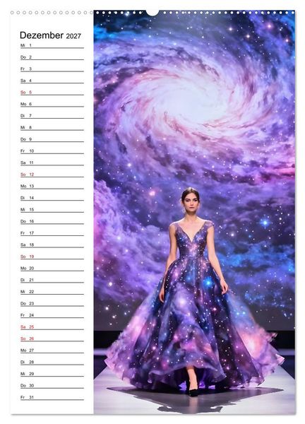 Produktbild: Impossible Couture - Futuristische Mode jenseits von Schwerkraft und Realit&auml;t (Wandkalender 2027 DIN A2 hoch), CALVENDO Monatskalender