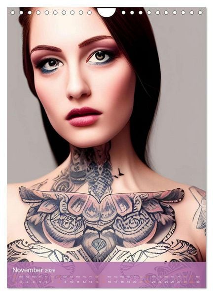 Produktbild: Inked Visions (Wall Calendar 2026 DIN A4 portrait), CALVENDO 12 Month Wall Calendar