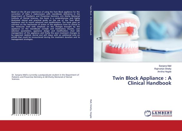 Produktbild: Twin Block Appliance : A Clinical Handbook