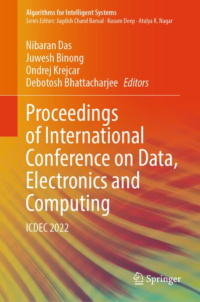 Produktbild: Proceedings of International Conference on Data, Electronics and Computing
