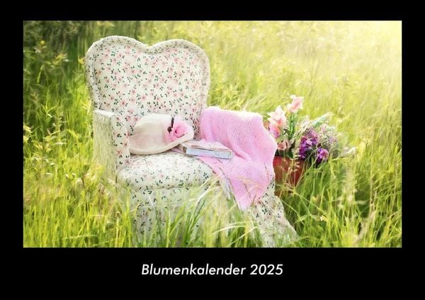 Produktbild: Blumenkalender 2025 Fotokalender DIN A3