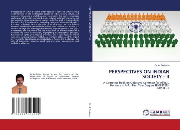 Produktbild: Perspectives On Indian Society - Ii
