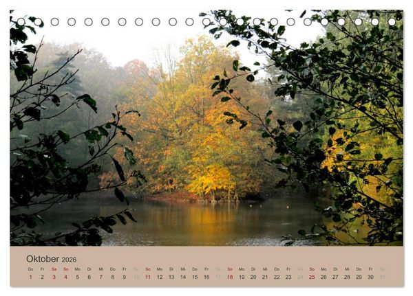 Produktbild: Krefelder Landschaften (Tischkalender 2026 DIN A5 quer), CALVENDO Monatskalender