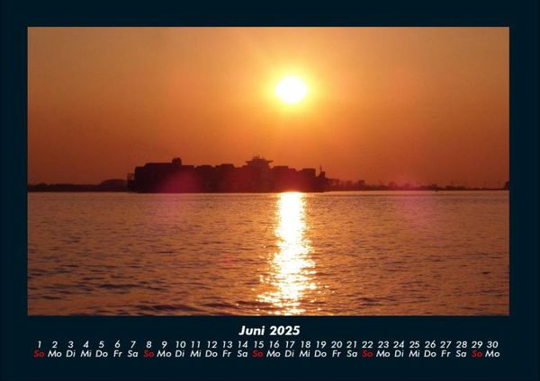 Produktbild: Sonnenunterg&auml;nge 2025 Fotokalender DIN A4