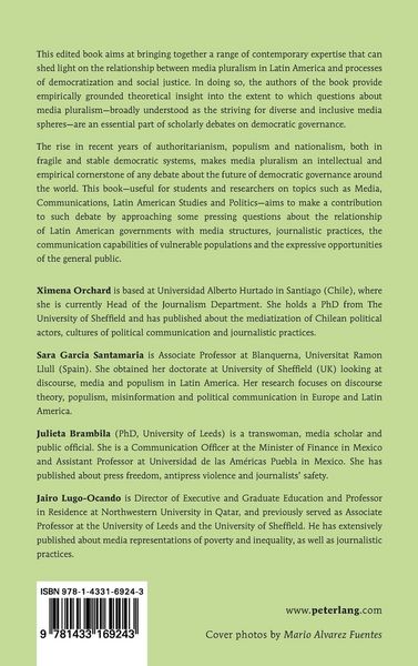 Produktbild: Media and Governance in Latin America