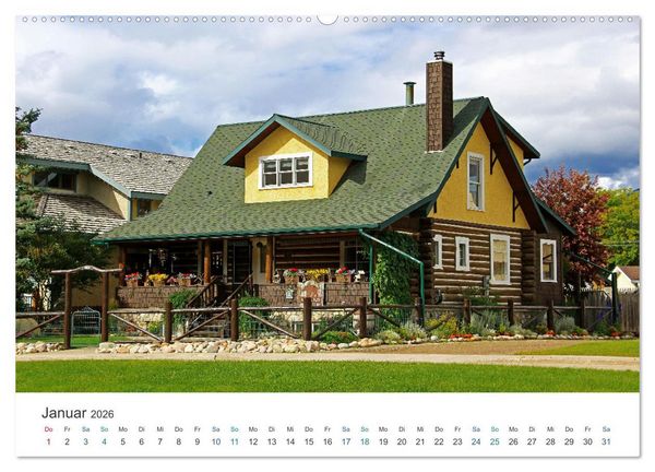 Produktbild: Icefields Parkway in Kanada (hochwertiger Premium Wandkalender 2026 DIN A2 quer), Kunstdruck in Hochglanz