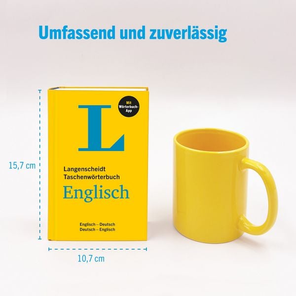 Produktbild: Langenscheidt Taschenwörterbuch Englisch