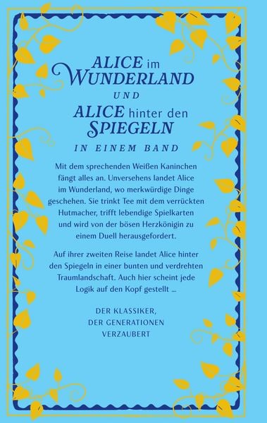 Produktbild: Alice im Wunderland und Alice hinter den Spiegeln
