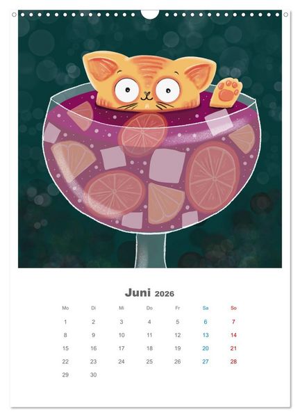Produktbild: LEOPOLD DER DRITTE - Ein Kater mit ganz viel Charme (Wandkalender 2026 DIN A3 hoch), CALVENDO Monatskalender