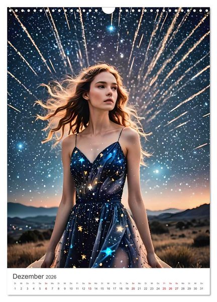 Produktbild: Elemental Elegance - Mode inspiriert von den Kr&auml;ften der Natur (Wandkalender 2026 DIN A3 hoch), CALVENDO Monatskalender