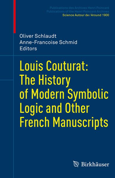 Produktbild: Louis Couturat: The History of Modern Symbolic Logic and Other French Manuscripts