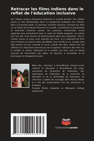 Produktbild: Retracer les films indiens dans le reflet de l'&eacute;ducation inclusive