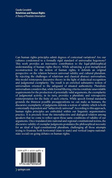Produktbild: Relativism and Human Rights