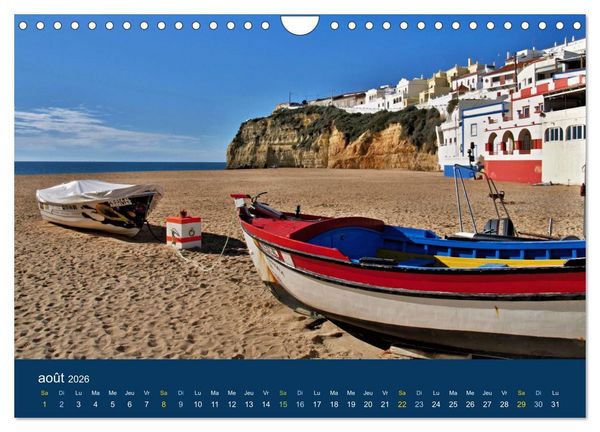 Produktbild: Un voyage &agrave; travers le Portugal (Calendrier mural 2026 DIN A4 vertical), CALVENDO calendrier mensuel