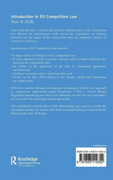 Produktbild: Introduction to EU Competition Law