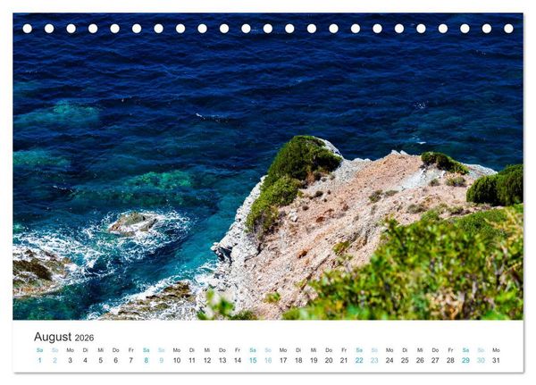 Produktbild: Sardinien - Impressionen Einer Mittelmeerperle (Tischkalender 2026 DIN A5 quer), CALVENDO Monatskalender