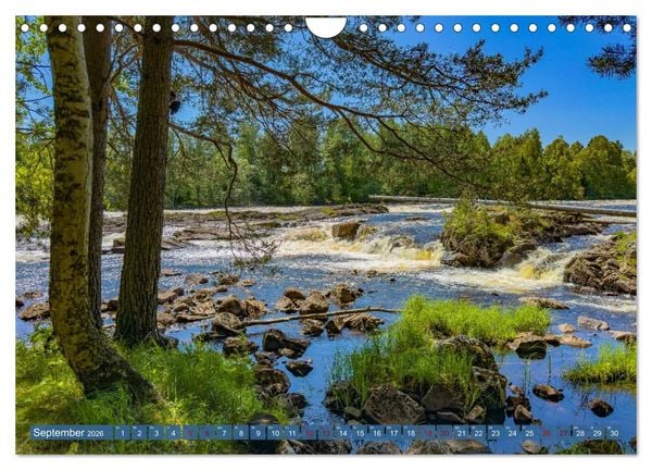 Produktbild: SCHWEDEN wild-romantisch (Wandkalender 2026 DIN A4 quer), CALVENDO Monatskalender