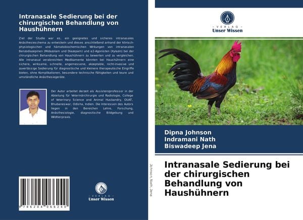 Produktbild: Intranasale Sedierung bei der chirurgischen Behandlung von Haush&uuml;hnern