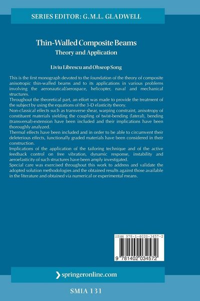 Produktbild: Thin-Walled Composite Beams