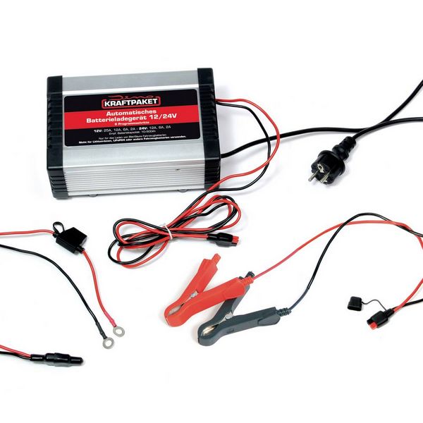 Produktbild: Dino KRAFTPAKET 136340 Kfz-Ladeger&auml;t 12 V, 24V