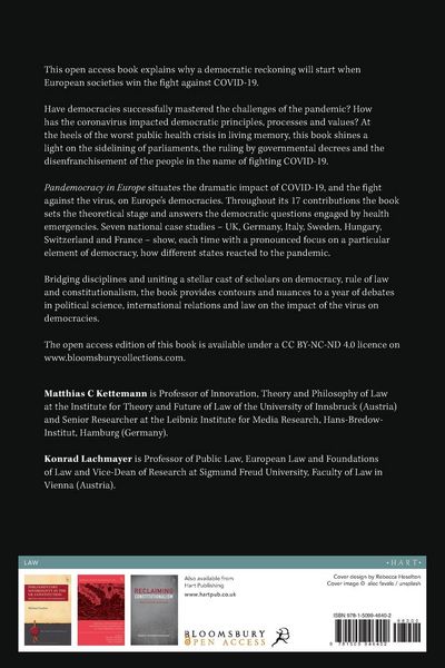Produktbild: Pandemocracy in Europe