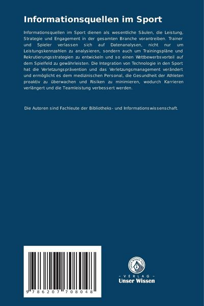 Produktbild: Informationsquellen im Sport