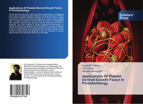 Produktbild: Applications Of Platelet Derived Growth Factor In Periodontology