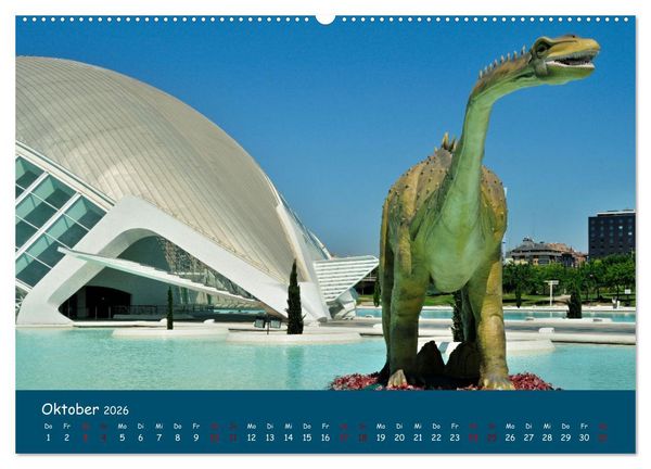 Produktbild: Valencia - Geschichte und Moderne (Wandkalender 2026 DIN A2 quer), CALVENDO Monatskalender
