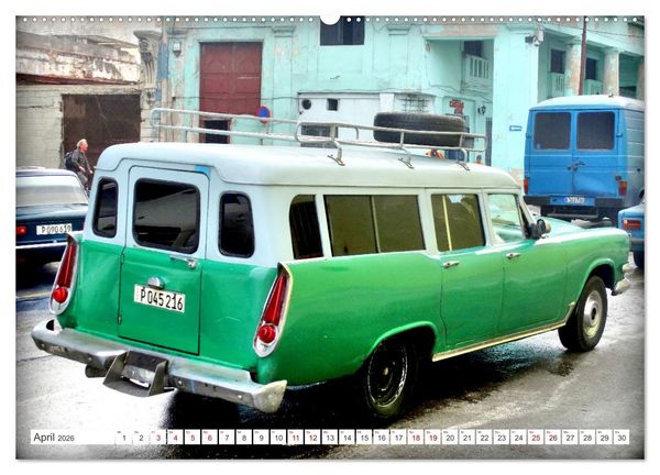 Produktbild: PLYMOUTH - Best of Station Wagons (Wandkalender 2026 DIN A2 quer), CALVENDO Monatskalender