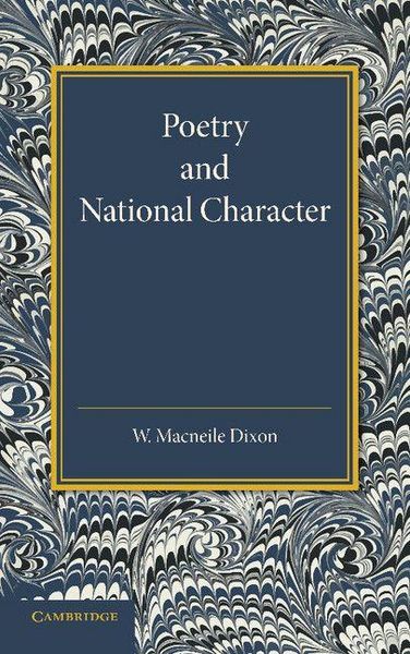 Produktbild: Poetry and National Character