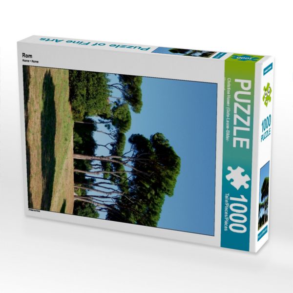 Produktbild: CALVENDO Puzzle Rom | 1000 Teile Lege-Gr&ouml;&szlig;e 64x48cm Foto-Puzzle f&uuml;r gl&uuml;ckliche Stunden