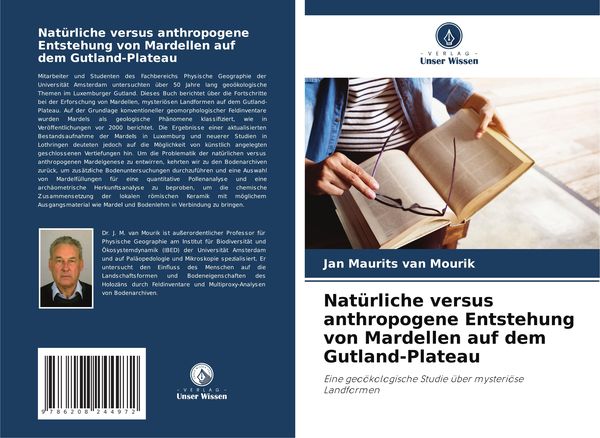 Produktbild: Nat&uuml;rliche versus anthropogene Entstehung von Mardellen auf dem Gutland-Plateau