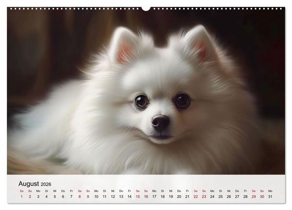 Produktbild: Zauberhafte Fluffies (Wandkalender 2026 DIN A2 quer), CALVENDO Monatskalender