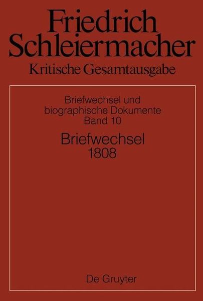 Produktbild: Briefwechsel 1808