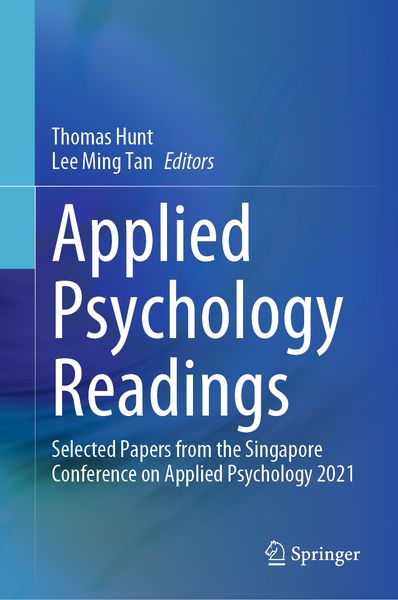 Produktbild: Applied Psychology Readings