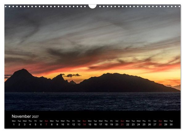Produktbild: Bora Bora, Paradise islands (Wall Calendar 2027 DIN A3 landscape), CALVENDO 12 Month Wall Calendar