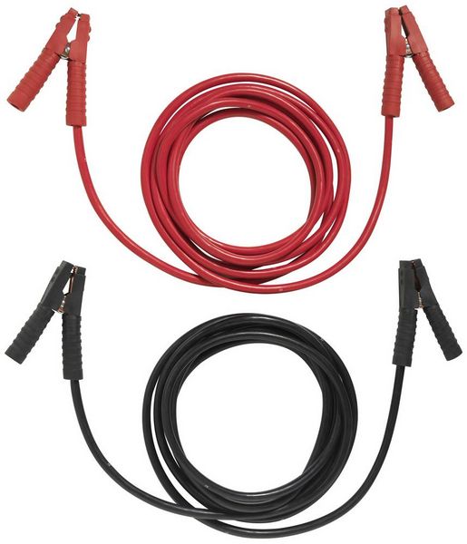 Produktbild: TOOLCRAFT TO-9626598 Starthilfekabel 50 mm&sup2; Aluminium (kupferbeschichtet) 6 m mit Kunststoffzangen