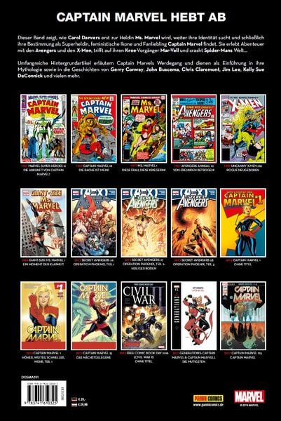 Produktbild: Captain Marvel Anthologie