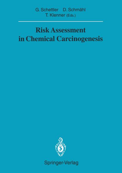 Produktbild: Risk Assessment in Chemical Carcinogenesis