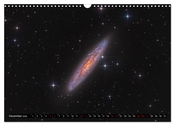 Produktbild: Galaxien im Universum (Wandkalender 2026 DIN A3 quer), CALVENDO Monatskalender