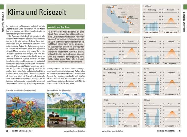 Produktbild: Stefan Loose Reisef&uuml;hrer Balkan, Die Adria-Route. Slowenien, Kroatien, Bosnien und Herzegowina, Montenegro, Albanien